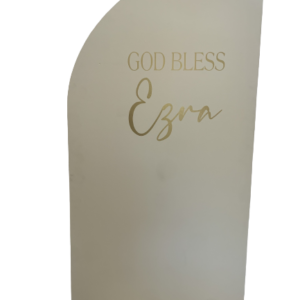 Neutral half arch left wall