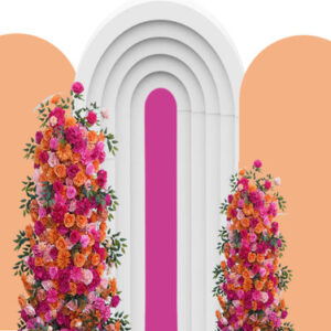 Bridal Shower 3 Panel Backdrop