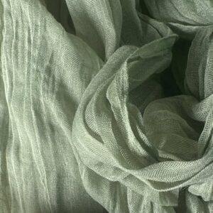 Sage Green gauze table runner